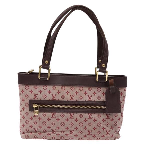 LOUIS VUITTON Monogram Mini Lucille PM Hand Bag Red M92678 - Picture 13 of 16